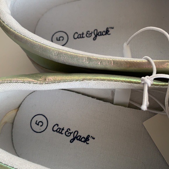 Cat & Jack Mermaid Slip On Shoes - Picture 8 of 13
